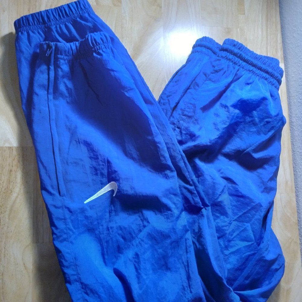 Vintage 90s Nike Lined Wind Pants Joggers Trainers